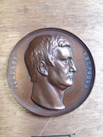 BELGIQUE MEDAILLE AUGUSTE DELFOSSE 1848 - Royal / Of Nobility