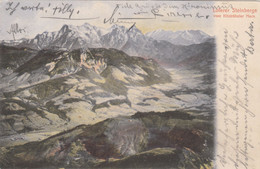 2574)  LOFER - LOFERER Steinberge Vom Kitzbüheler Horn - Tolle LITHO - Alt !! Gel. Kitzbüzhel 1901 !! - Lofer