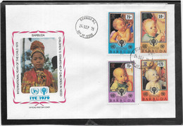 Thème Enfance - Année Internationale De L'Enfance 1979 - Barbuda - Enveloppe - TB - Andere & Zonder Classificatie