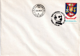 A2796 - 90 Ani De La Nasterea Lui Vasile Alecsandri, Mircesti Judetul Iasi 1980 Romania - Covers & Documents