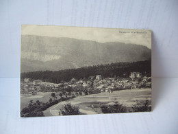 BALLAIGUES ET LE MONT D'OR SUISSE SCHWEIZ SWIZZERA VD VAUD  CPA 2496. A.DERIAS EDIT BAULMES - Baulmes