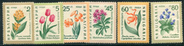 BULGARIA 1960 Flowers  MNH / **.  Michel 1164-69 - Neufs