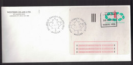 CANADA Scott # 1-ST - Stick'N Tic Label Used In Wabush Labrador Dec 16, 1983 - Histoire Postale