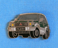 1 PIN'S //   ** MITSUBISHI PAJÉRO 1991 / 4WD - ABS / 3L - V6 ** . (BALLARD) - Mitsubishi
