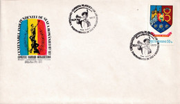 A2903- Centenarul Independentei De Stat A Romaniei, Expozitia Filatelica 1977 Brasov Romania - Covers & Documents