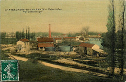 Châteauneuf Sur Charente * Vue Panoramique Sur L'usine à Gaz * Cheminée - Chateauneuf Sur Charente