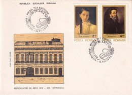 A2922-  Reproduceri De Arta 1979 - GH.TATARESCU, Republica Socialista Romania, Bucuresti 1979 FDC - FDC