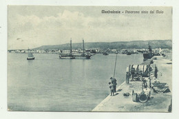 MANFREDONIA - PANORAMA VISTO DAL MOLO 1930   VIAGGIATA  FP - Manfredonia