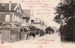 Cpa Bois Colombes  Rue De L'Amiral Courbet - Other & Unclassified