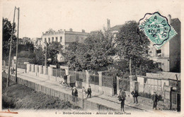 Cpa Bois Colombes  Avenue Des Belles Vues - Other & Unclassified