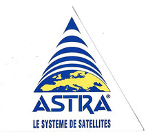 Autocollant ASTRA - Système De Satellites - - Stickers