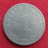 Bolivia 1 Peso Boliviano 1968 Wºº - Bolivië