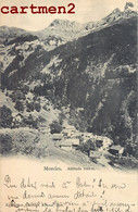 MORCLES + CACHET MILITAIRE FORTIFICATIONS DE SAINT-MAURICE CANTON DE VAUD ENVOI A ORBE 1900 - Orbe