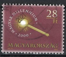 Ungarn Hungary 2000. Mi.Nr. 4579 II (Jahreszahl 2001), Used O - Used Stamps