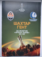 Football -  VIP Program UEFA Europa League 2016-17 Shakhtar Donetsk Ukraine - KAA Gent Belgium - Livres