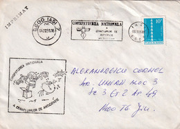 A2990 -Consfatuirea Nationala A Cenaclurilor De Anticipatie, Iasi 1981 Romania Posta Romana - Covers & Documents