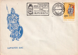 A3034 -  Lupatator Dac, Statul Dac Burebista, Expozitia Filatelica, Cluj Napoca 1980 Romania Posta Romana - Storia Postale