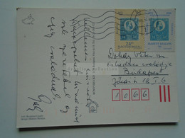 D177803  Hungary Postcard -  Stamps  Franz Joseph 10 Kr   1996   PU 1998 - Used Stamps