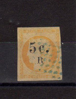 Réunion_ 1885 - Non Dentelé N°5  Céres _ Oblit - Usati