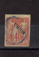 Réunion_ 1891 - Non Dentelé Union  Sage N°14 B - Usati