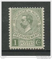 LOTE 2196  ///  MONACO 1910    TAXE  YVERT N° 8  **MNH - Impuesto