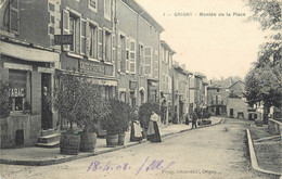 .CPA  FRANCE 69 " Grigny, Montée De La Place" - Grigny