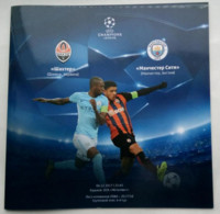 Football Program  UEFA Champions League 2017-18 Shakhtar Donetsk Ukraine - Manchester City FC England - Libros