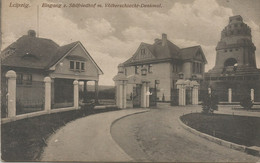 CPA - Leipzig Eingang - Z. Südfriedhof - Brumath