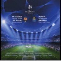 Football Program  UEFA Champions League 2014-15 Shakhtar Donetsk Ukraine - FC Porto Portugal - Libros