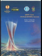 Football Program  UEFA Europa League 2013-14 Dnipro Ukraine - FC Pacos De Ferreira Portugal - Livres