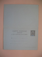 Entier Postal  Carte Postale Avec Réponse Payée St-Pierre Et Miquelon Type Groupe  Sur  10c   Voir Scan - Covers & Documents