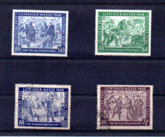 LEIPZIGER MESSE 1948 2 TIMBRES NEUF 2 OBLITERES - Sonstige & Ohne Zuordnung