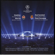 Football Program  UEFA Champions League 2013-14 Shakhtar Donetsk Ukraine - FC Real Sociedad  Spain - Libros