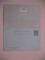 Entier Postal  Carte Postale Avec Réponse Payée Zanzibar 1 Anna  Type Groupe  Sur  10c   Voir Scan - Cartas & Documentos