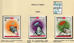 THEMATICS:#ASIA-#YEMEN# APOLLO SPACE PROGRAM# COMPLETE SET/PARTIAL# MNH**# (TSP-280S-2- (26) - Collections