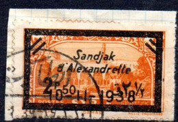Alexandrette: Yvert N° 15 Sur Fragment - Used Stamps