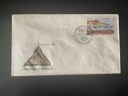 Cape Verde Cabo Verde 1980 Mi. 403 FDC Centenario Do Mindelo 100 Years Anos Jahre Ans - Kap Verde