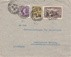 MONACO - LETTRE 1936 > LUDWIGSLUST/DE / QE 123 - Covers & Documents