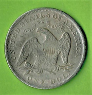 USA / 1 DOLLAR / 1840 / FAUX ( D'origine Asiatique ) ) FALSCHGELD / FAKE COIN - 1840-1873: Seated Liberty (Liberté Assise)