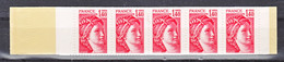 France 2102  C3a Conf 4 1 Ex Non Dentelé En Bas Sabine Neuf ** T B MNH  Sin Charnela - Modernes : 1959-...