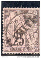 Tahiti Année 1893 N°15 Oblitéré - Andere & Zonder Classificatie