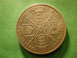 GB Florin 1891 - J. 1 Florin / 2 Shillings