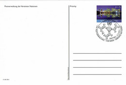 UN Wien - Ganzsache Postkarte Sonderstempel / Postcard Special Cancellation (i566) - Brieven En Documenten