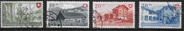 SVIZZERA - 1948 - PRO PATRIA - FESTA NAZIONALE - SERIE 4 VALORI - USATA (YVERT 457/460 - MICHEL 508\511) - Other & Unclassified