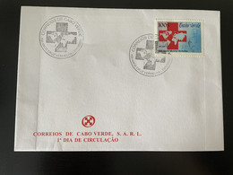 Cape Kap Verde Cabo Verde 2009 Mi. 954 FDC Rotes Kreuz Red Cross Cruz Vermelha Croix Rouge 150 Years Ans Jahre Dunant - Kap Verde