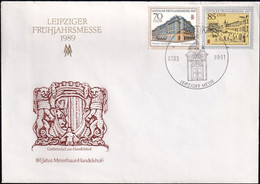 DDR 1989 Mi-Nr. 3235/36 FDC - 1981-1990