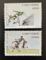 Cape Kap Verde Cabo Verde 2002 Mi. 807 - 808 FIFA World Cup Football Coupe Du Monde WM Fußball Soccer Korea Japan - Cap Vert