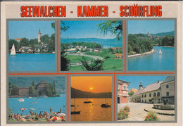 SEEWALCHEN - KAMMER - SCHÖRFLING, Am Schönen ATTERSEE,  Mehrfachansicht, - Attersee-Orte