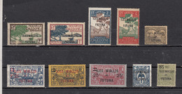 Wallis & Futuna  Lot De 10 Timbres - Colecciones & Series