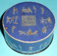 Rare Ancienne Boite De Poudre à Fond De Teint Vide "Soir De Paris", Bourjois, Poudrier - Materiale Di Profumeria